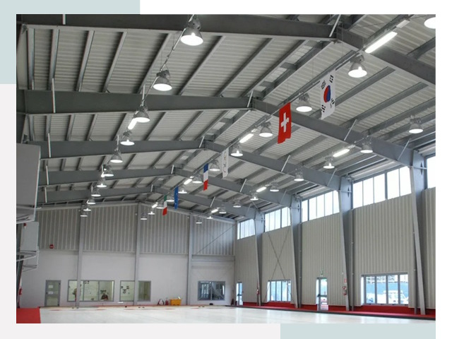 Строительство спортзалов в Арсеньев от 617 руб. за м²