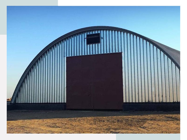Арочные ангары в Арсеньеве