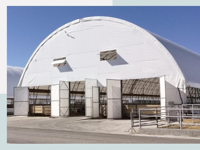 Тентовые ангары по цене 617 руб. в Арсеньев