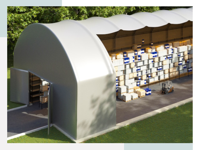 Тентовые ангары в Арсеньеве