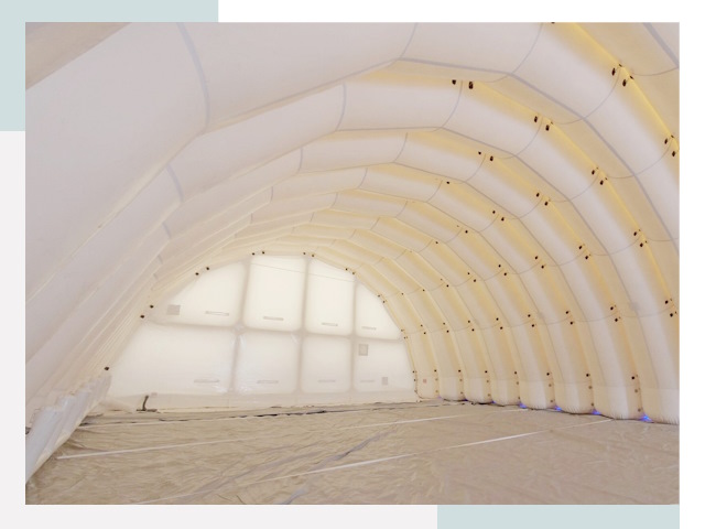 Пневмокаркасные ангары в Арсеньеве