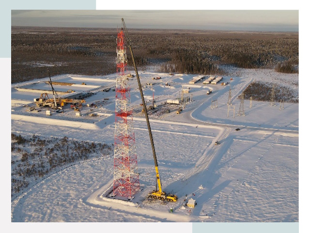 Мачты связи в Арсеньеве