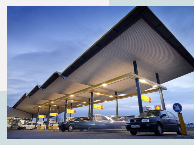 Навесы для АЗС в Арсеньев от 617 руб. - Защита и комфорт