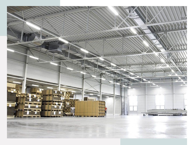 Освещение ангаров в Арсеньеве