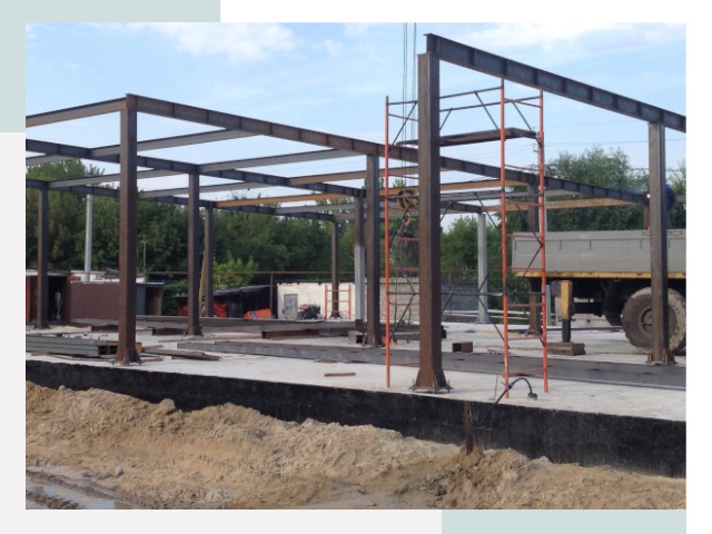 Фундамент для ангаров в Арсеньеве