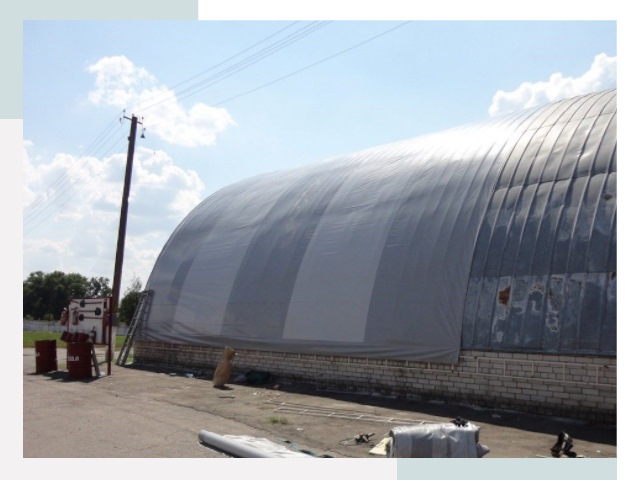 Ремонт ангаров в Арсеньеве