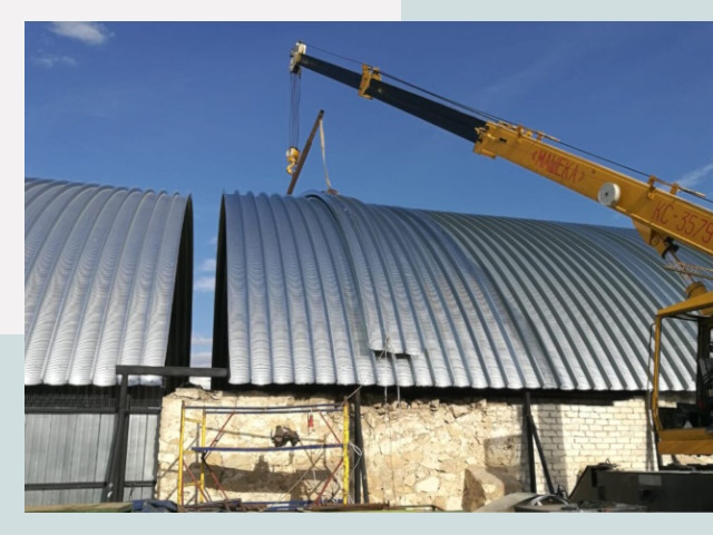 Реконструкция ангаров в Арсеньеве от 617 руб.