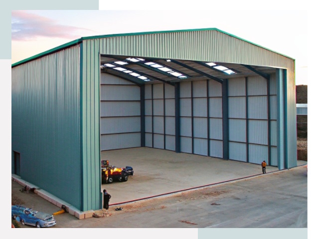 Строительство ангаров в Арсеньеве