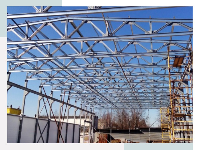 Металлокаркасы для складов в Арсеньеве